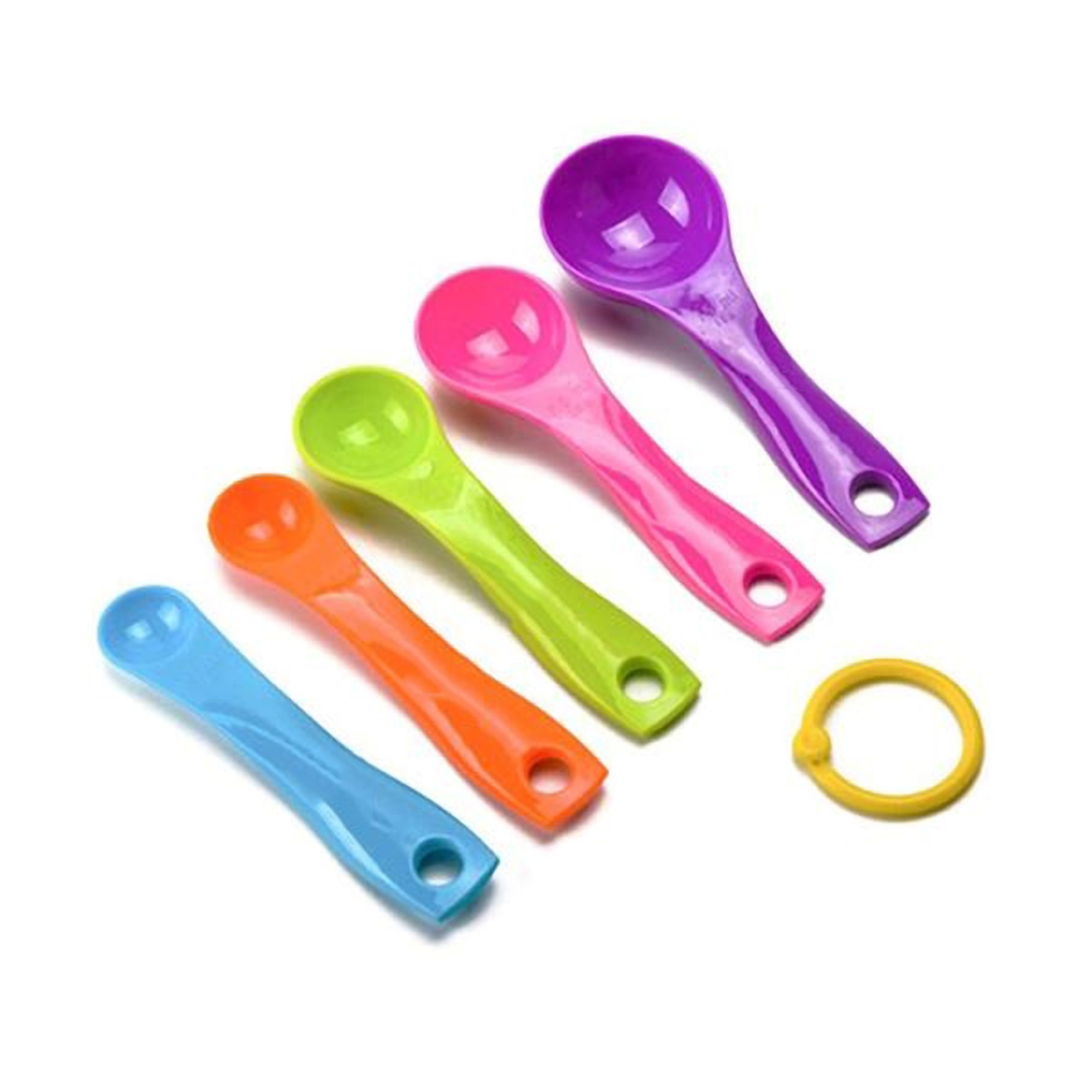 5 Piece Plastic Measuring Spoon Set 5