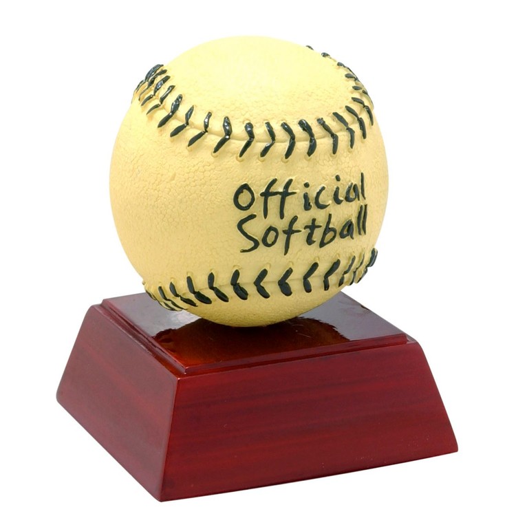 Softball Resin Sculpture 1