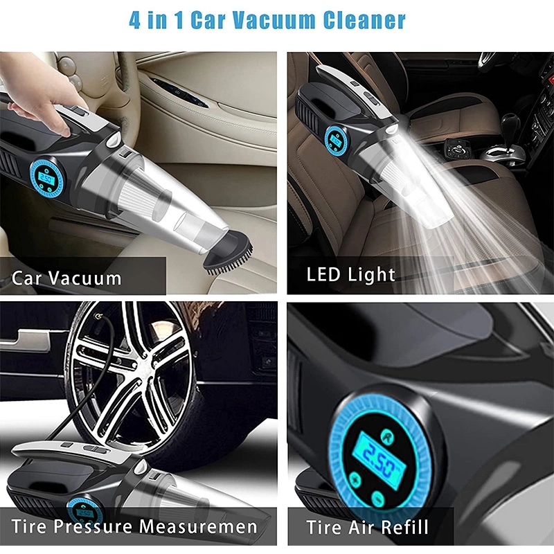 Car Vacuum Cleaner With Tire Inflator 4