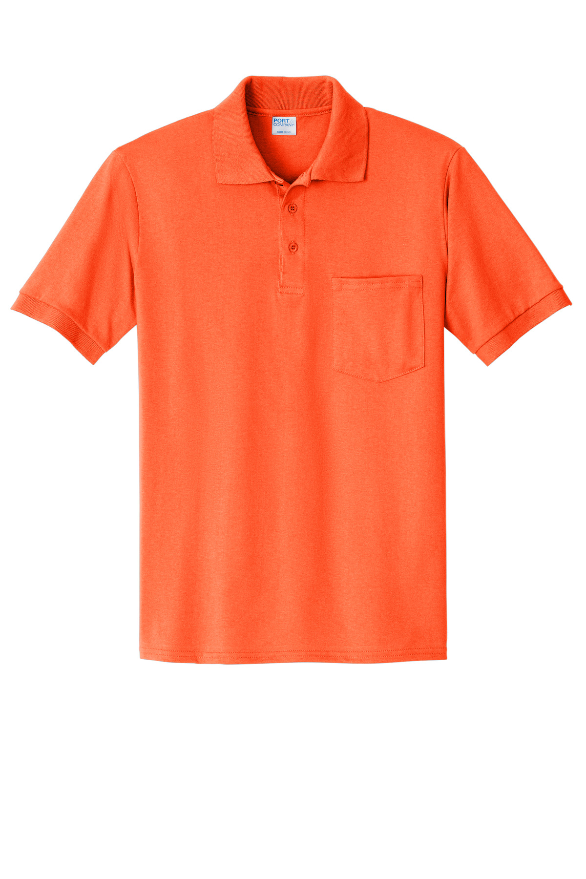 Port & Co Core Blend Jersey Knit Pocket Polo. KP55P 36