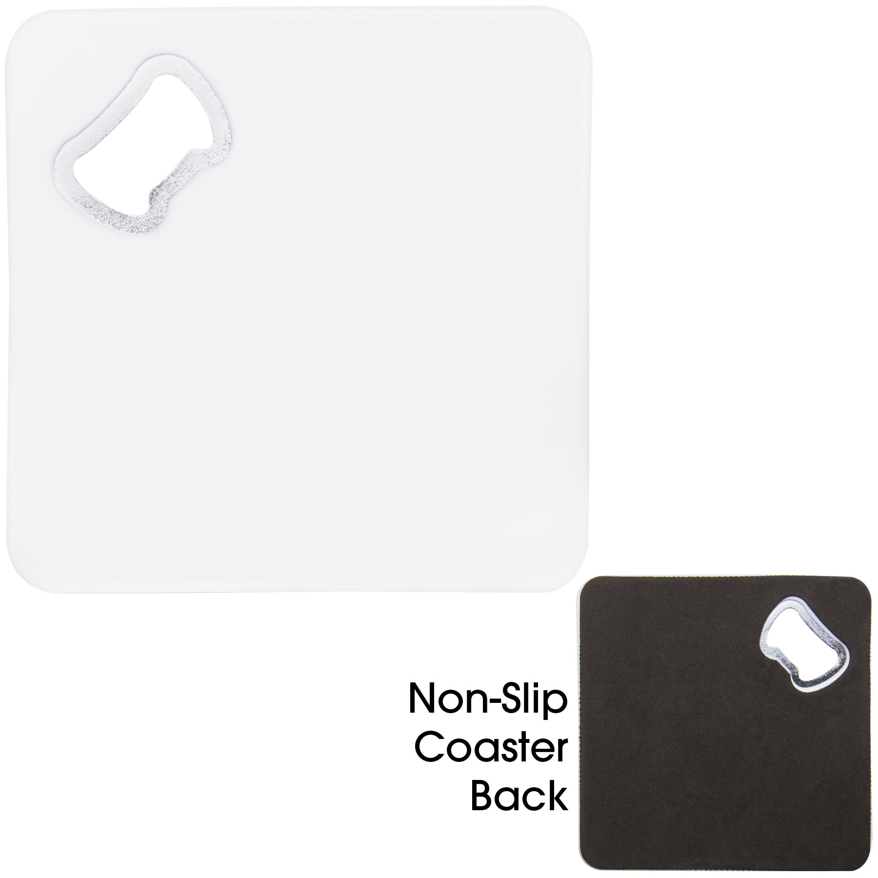 Square Bottle Opener Coaster 5