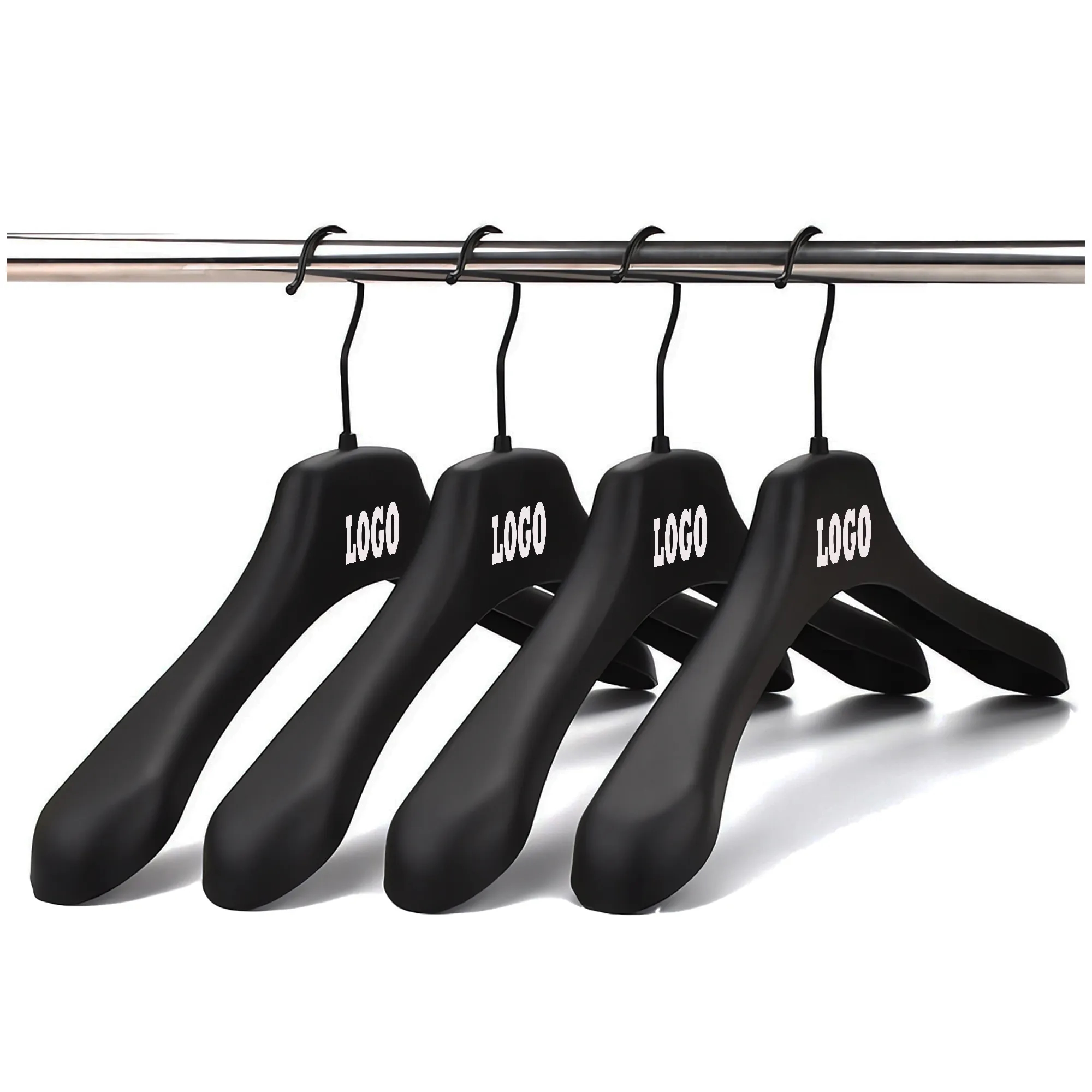 MOQ 100 Plastic Non-Slip Suit Hanger 2