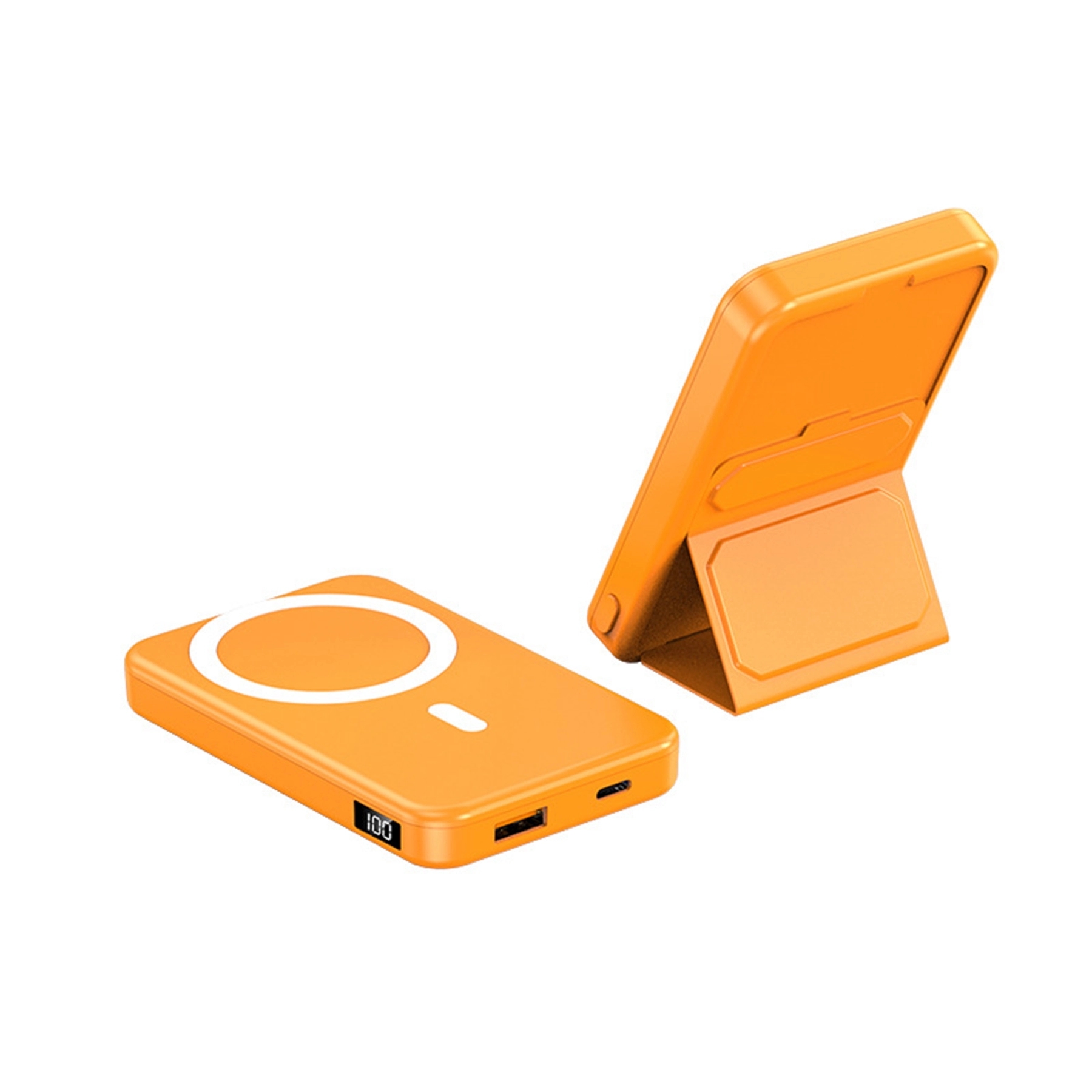 10000 mAh Magnetic Power Bank Wireless Charger 4