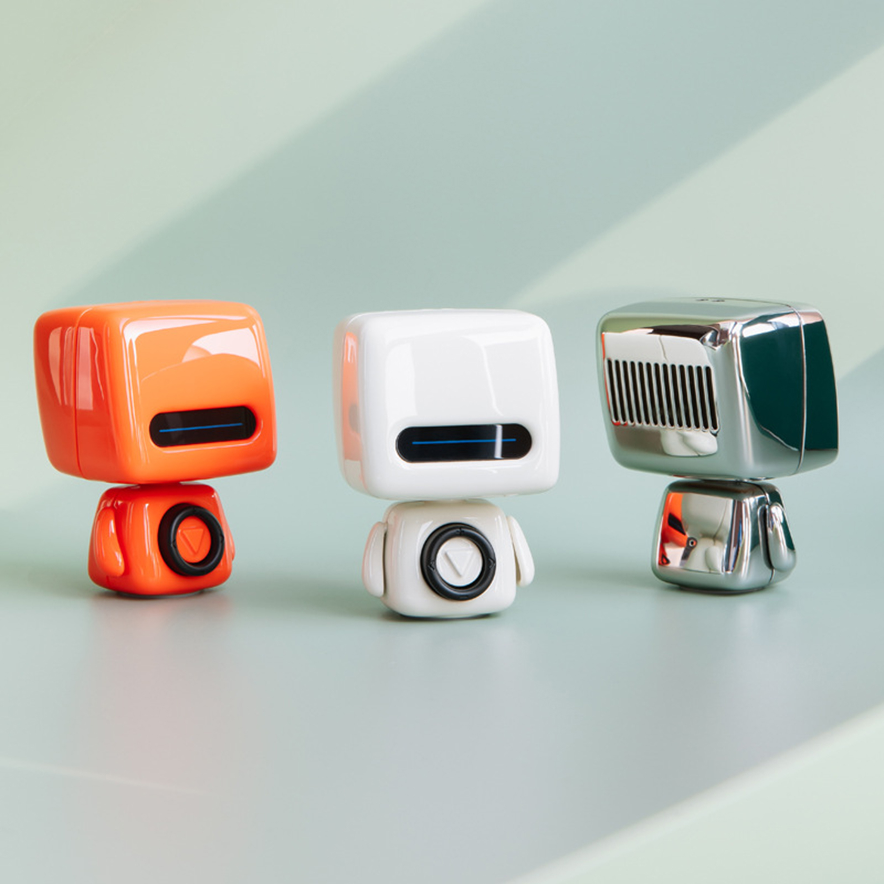 Portable Robot Shape Bluetooth Audio Speaker 2