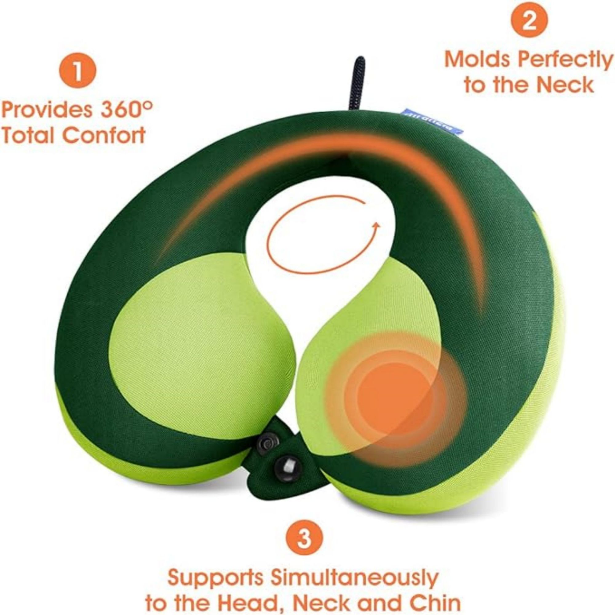 Kids Chin Supporting Travel Neck Pillow 4