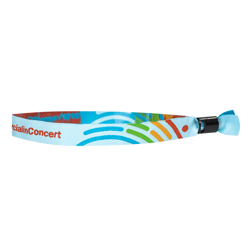 Custom Woven Cloth Wristbands 2