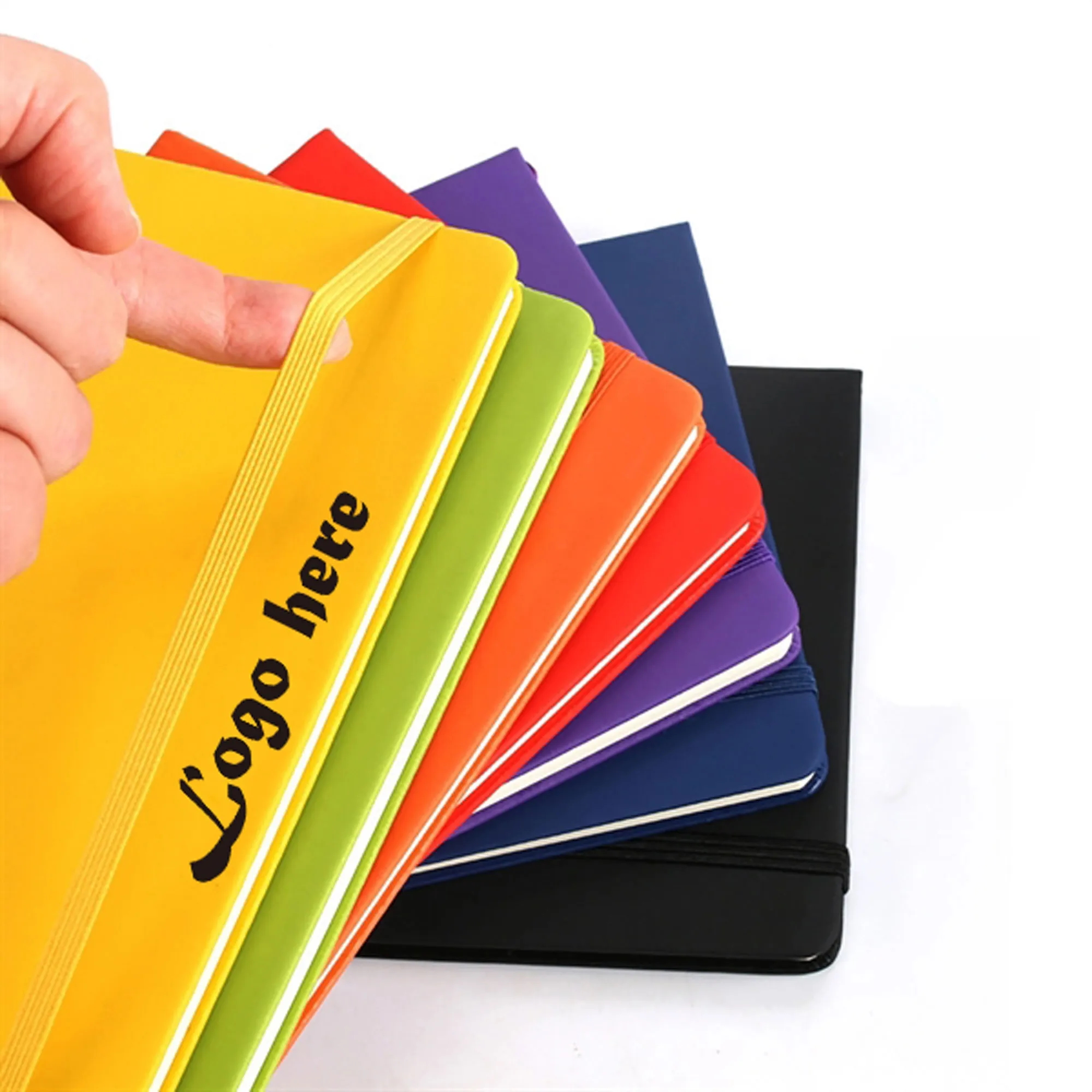 Full Color A6 PU Hardcover Notebook