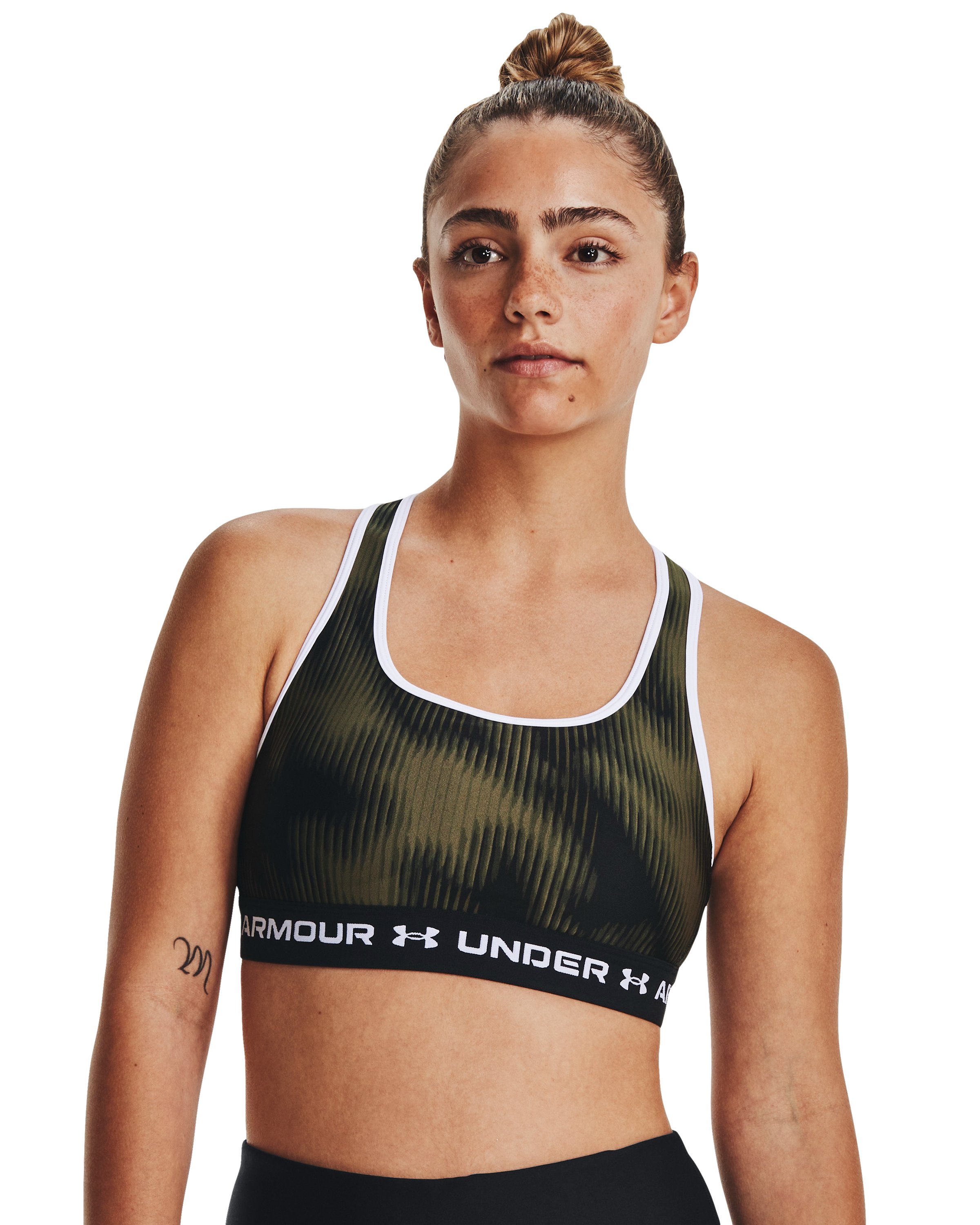 Crossback Mid Printed Women's Sports Bra 15