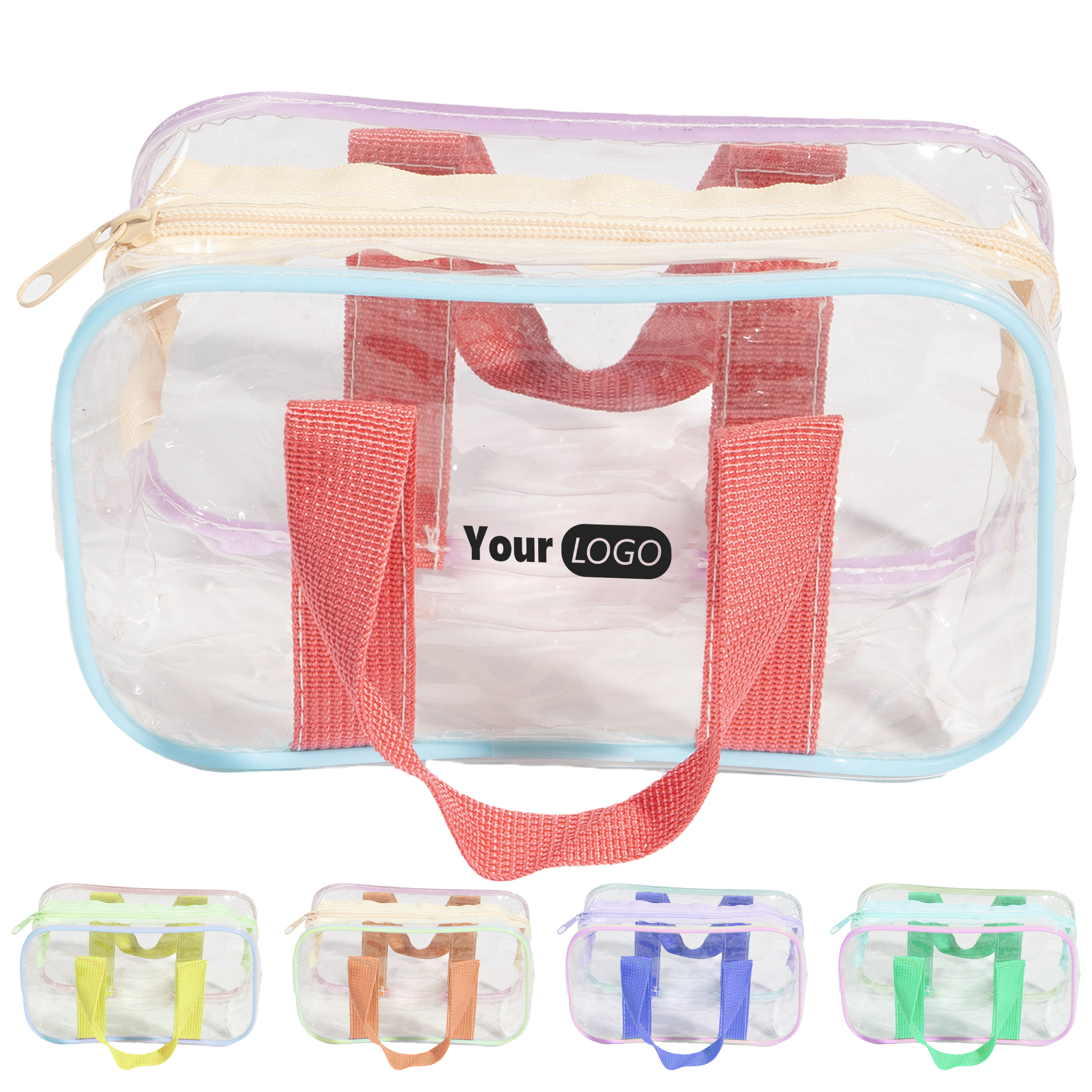 Pvc Personalized Transparent Cosmetic Pouch 2