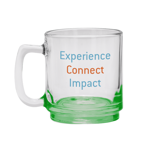 Java 9 oz. Glass Coffee Mug 5