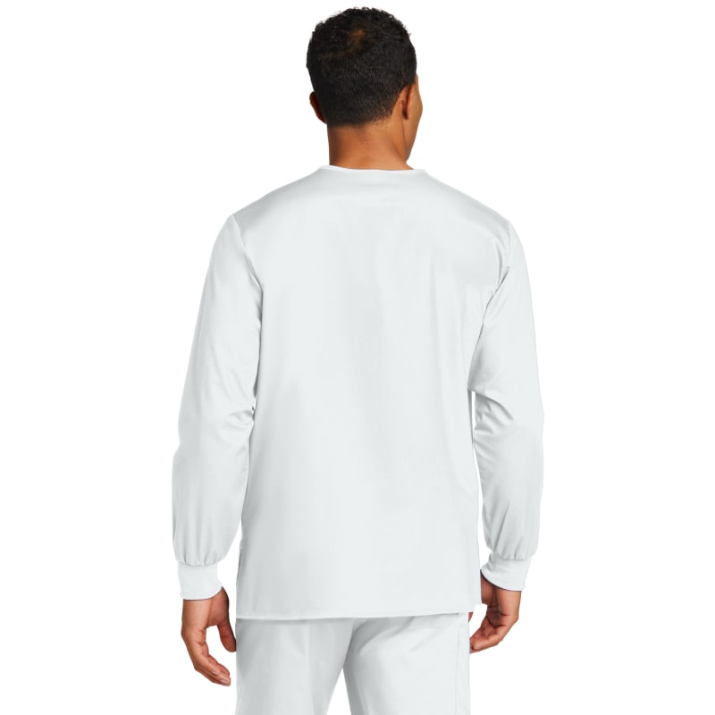 WonderWink Unisex WorkFlex Snap-Front Scrub Jacket 2
