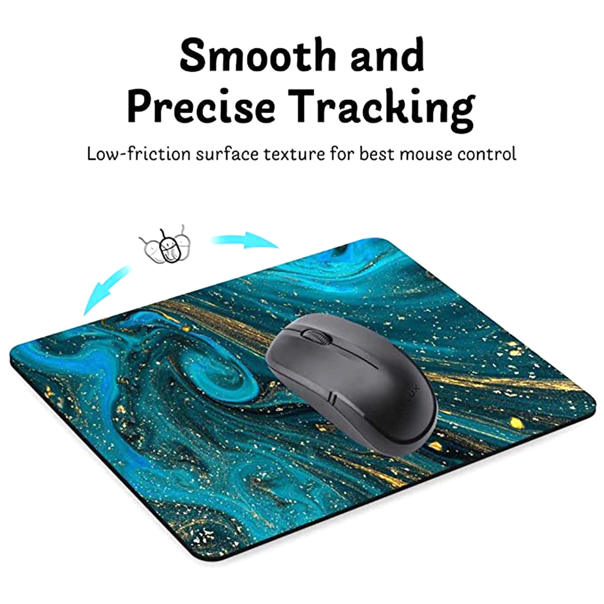 Square Full Color Rubber Mouse Mat 3