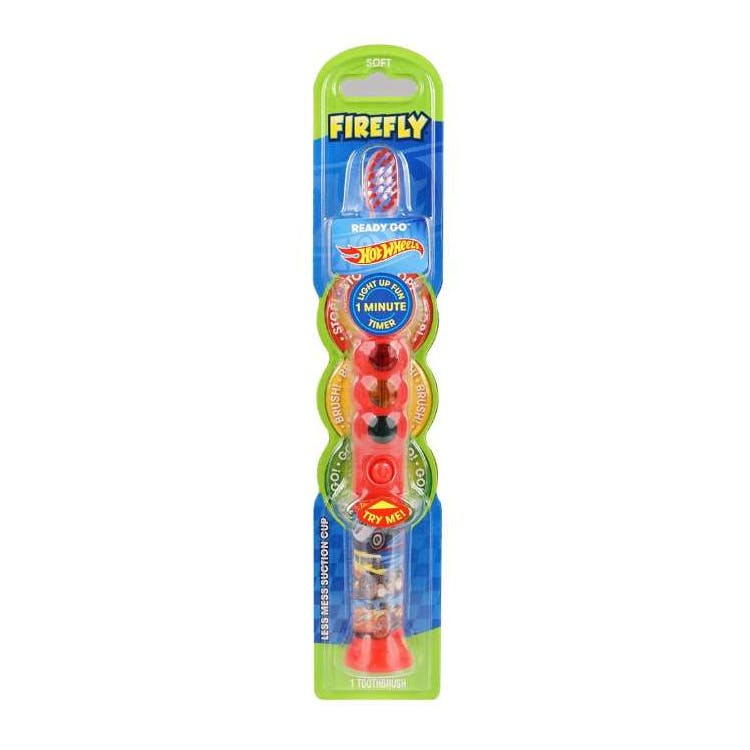 Kid's Hot Wheels Light Up Timer Toothbrush - 1 Ct 1