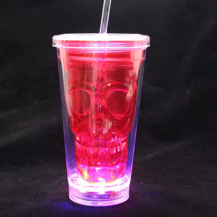 Light up Skull Bottle 2