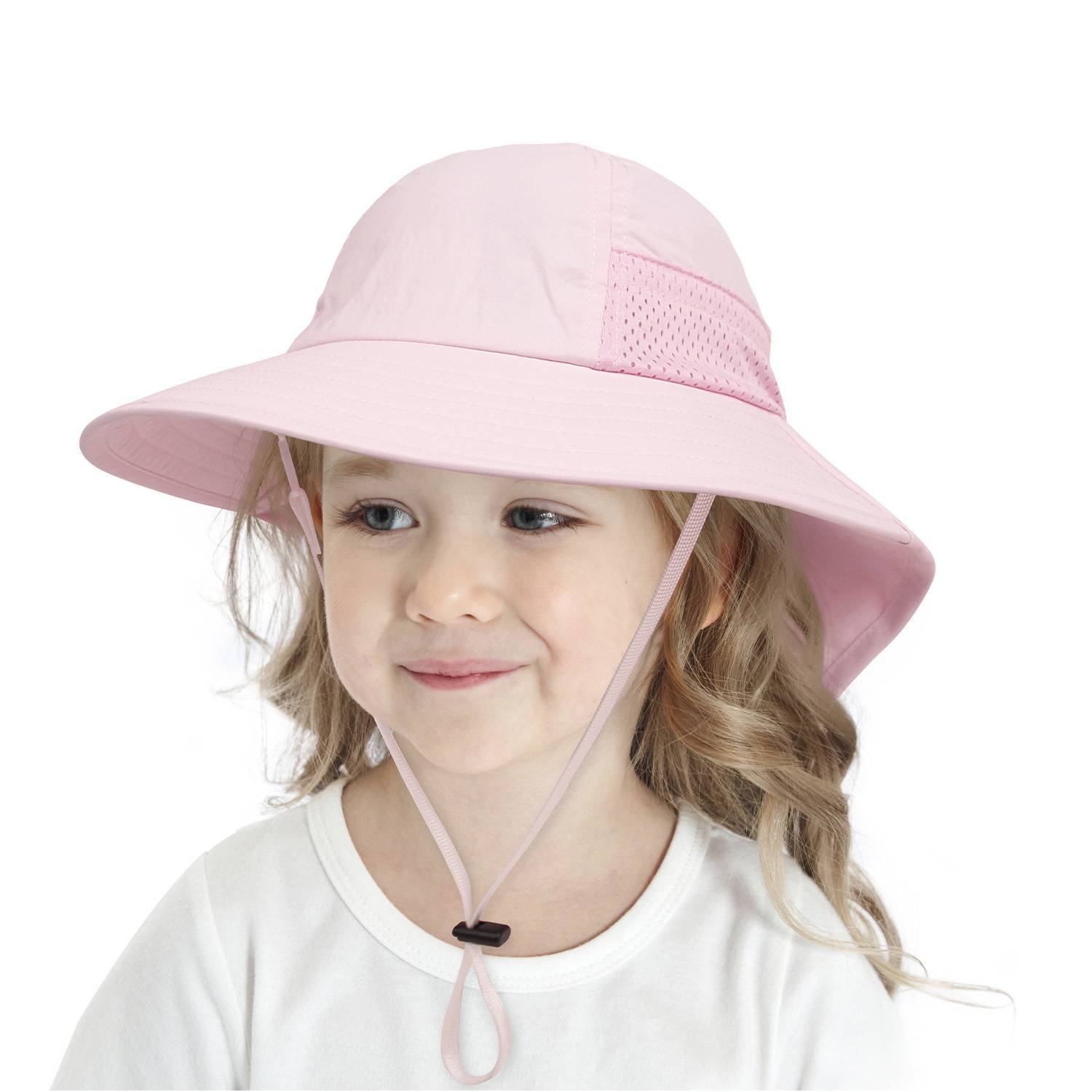 Adjustable Wide Brim Toddler Sun Hat 8