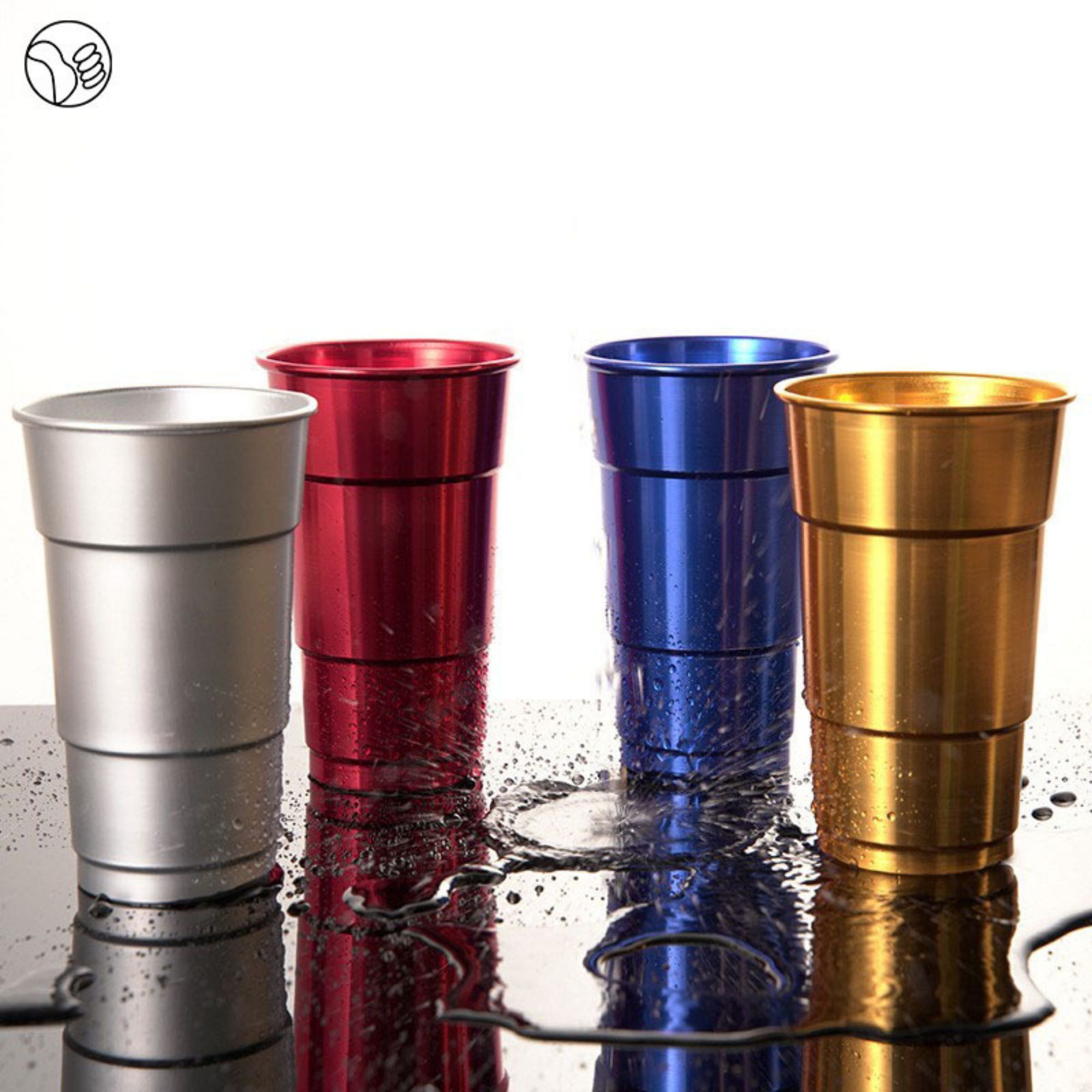 16 oz Aluminum Beverage Tumbler Stadium Cup 1