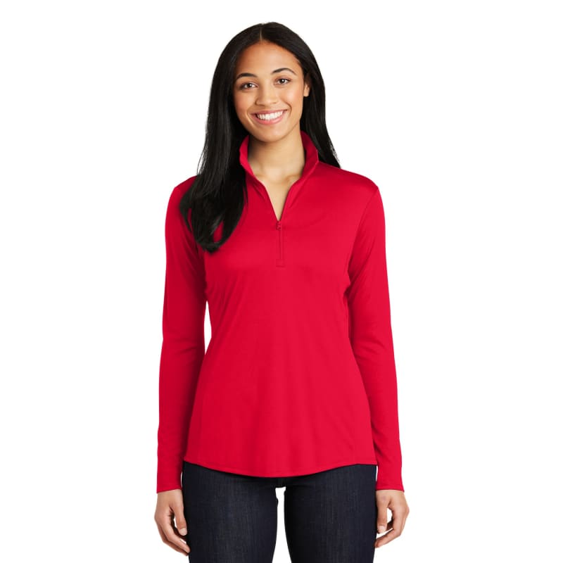 Sport-Tek Women's PosiCharge Competitor 1/4-Zip Pullover., custom hoodie or sweatshirt with logo imprint 67