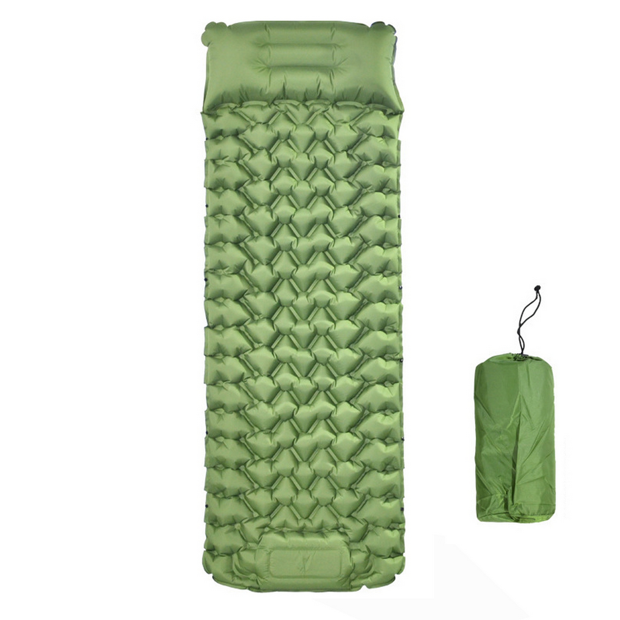 Outdoor Ultralight Foldable Portable Tent Nap Inflatable Floor Mat 4