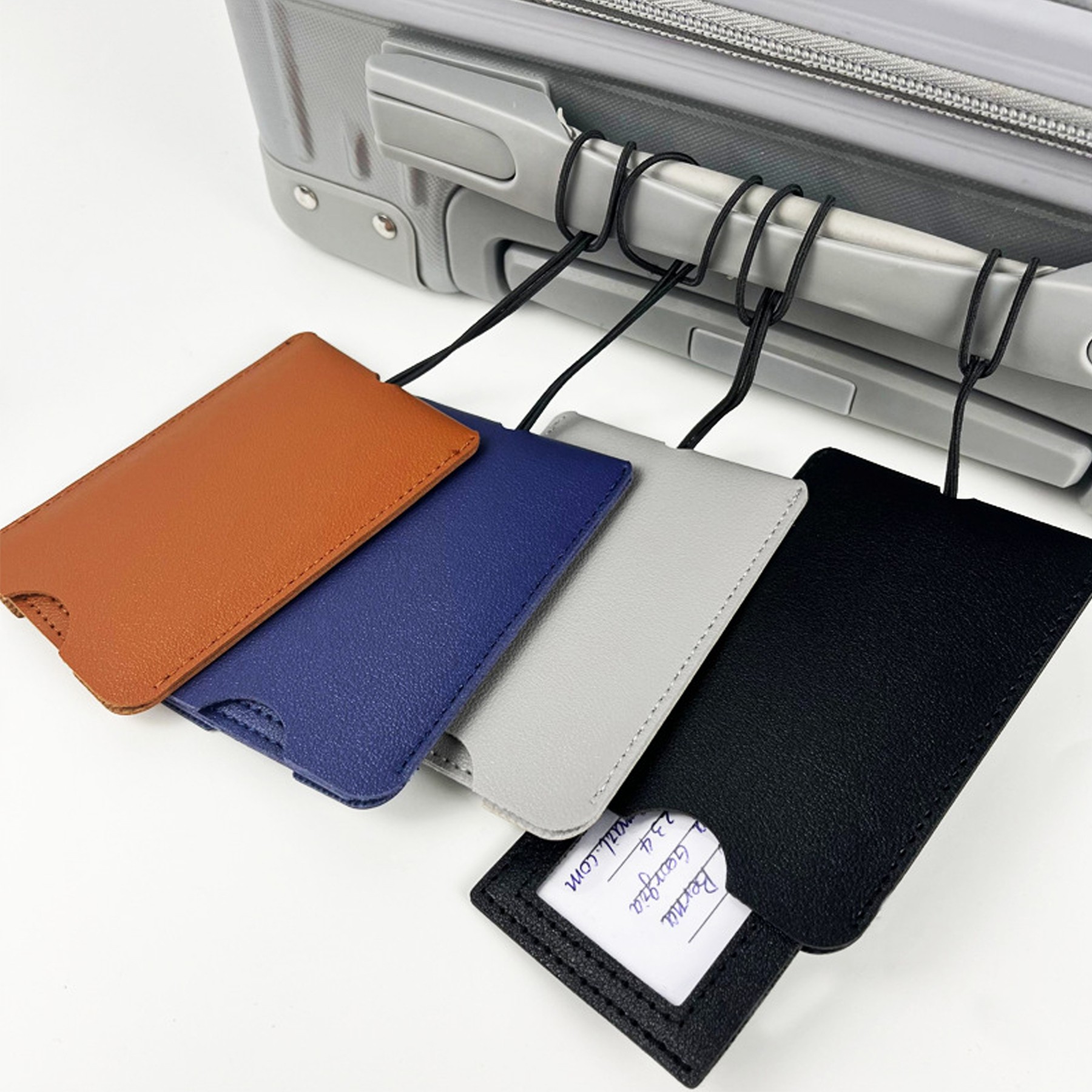 Pu Leather Luggage Tag 3
