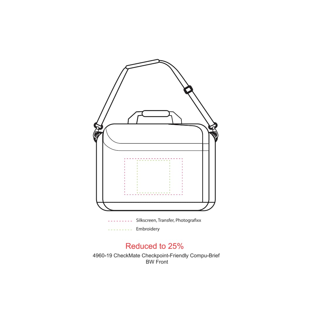 CheckMate® TSA 15" Computer Briefcase 2