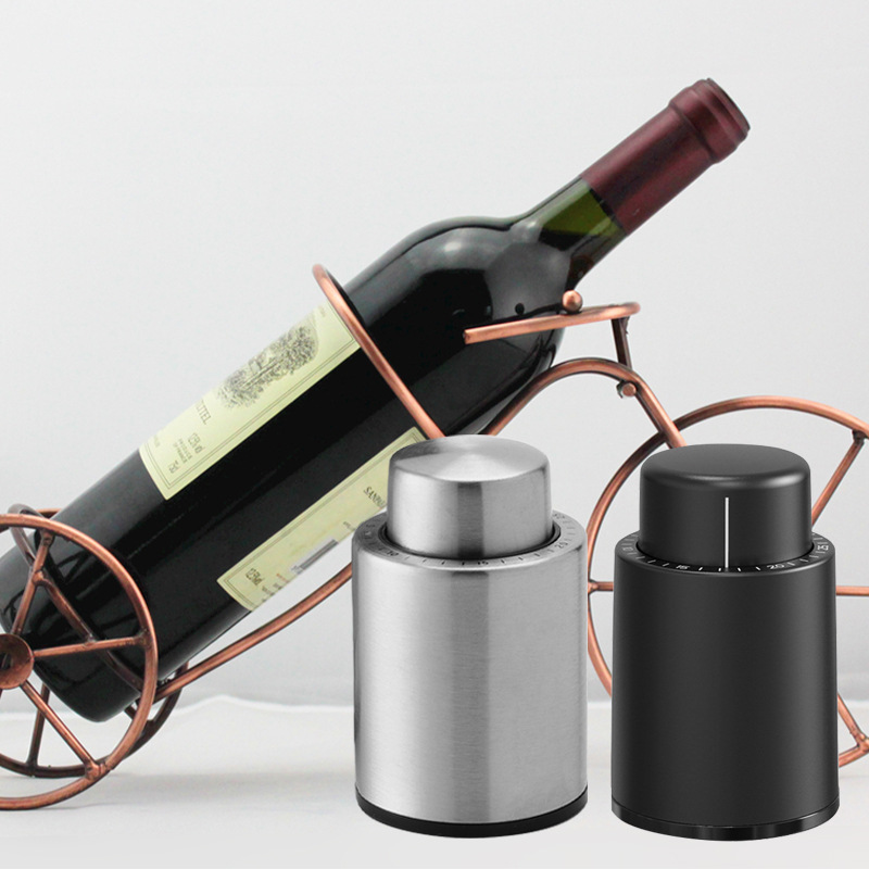 Wine Bottle Stopper With Date Marker 2