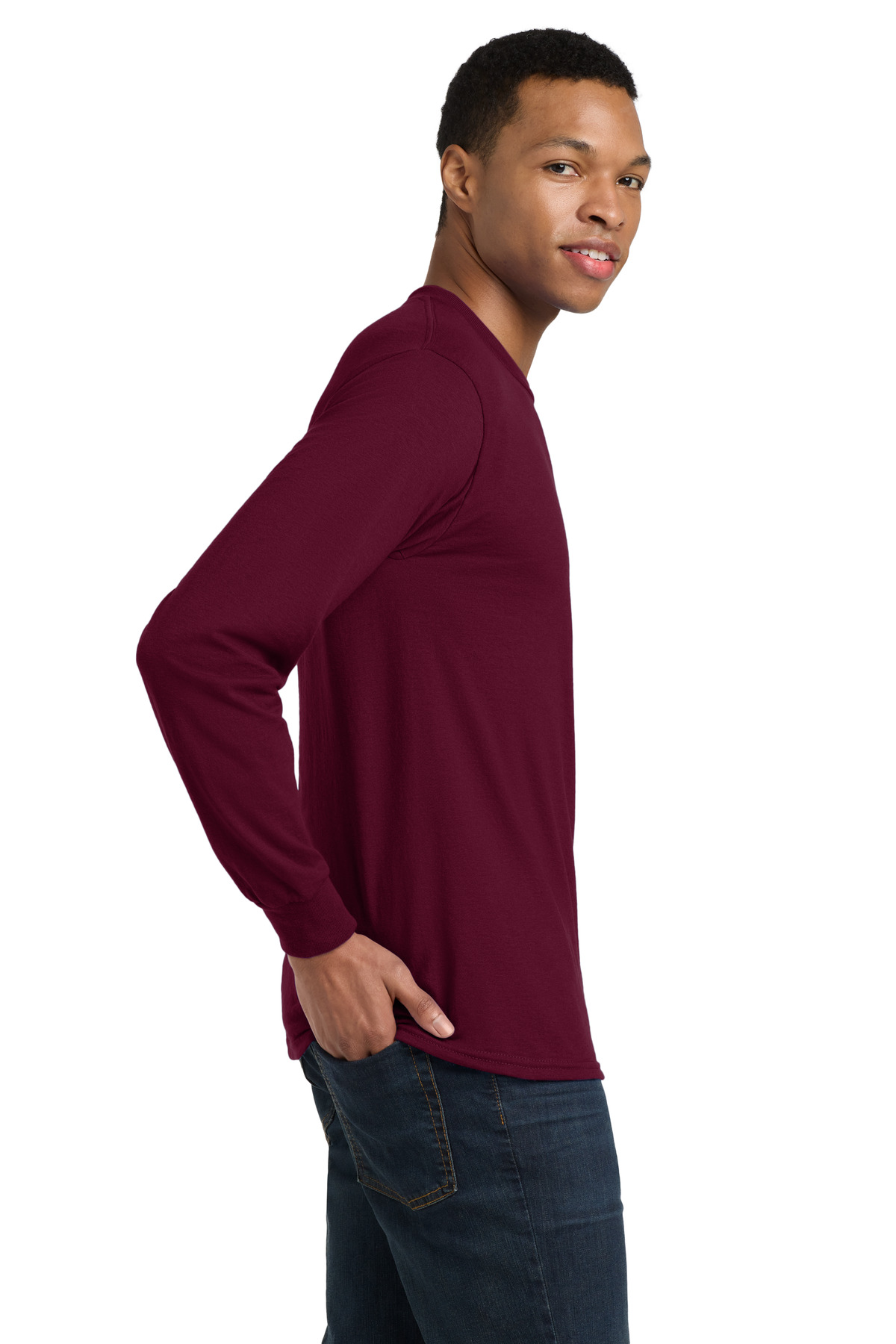 Gildan - DryBlend 50 Cotton/50 Poly Long Sleeve T-Shirt. 8400 40