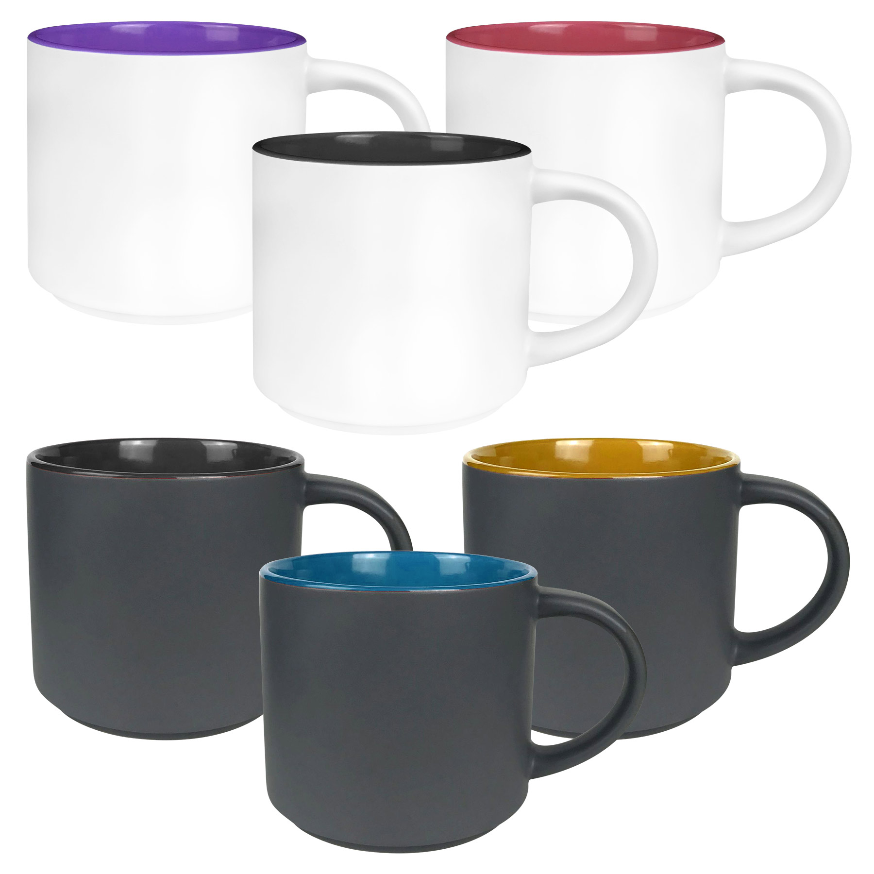 Customized Ceramic Couple Mug 1
