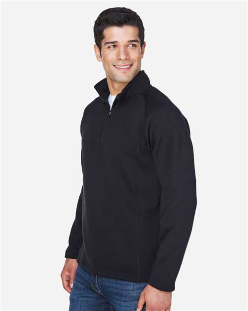 Unisex Bristol Sweater Fleece Quarter-Zip Pullover - DG792 35