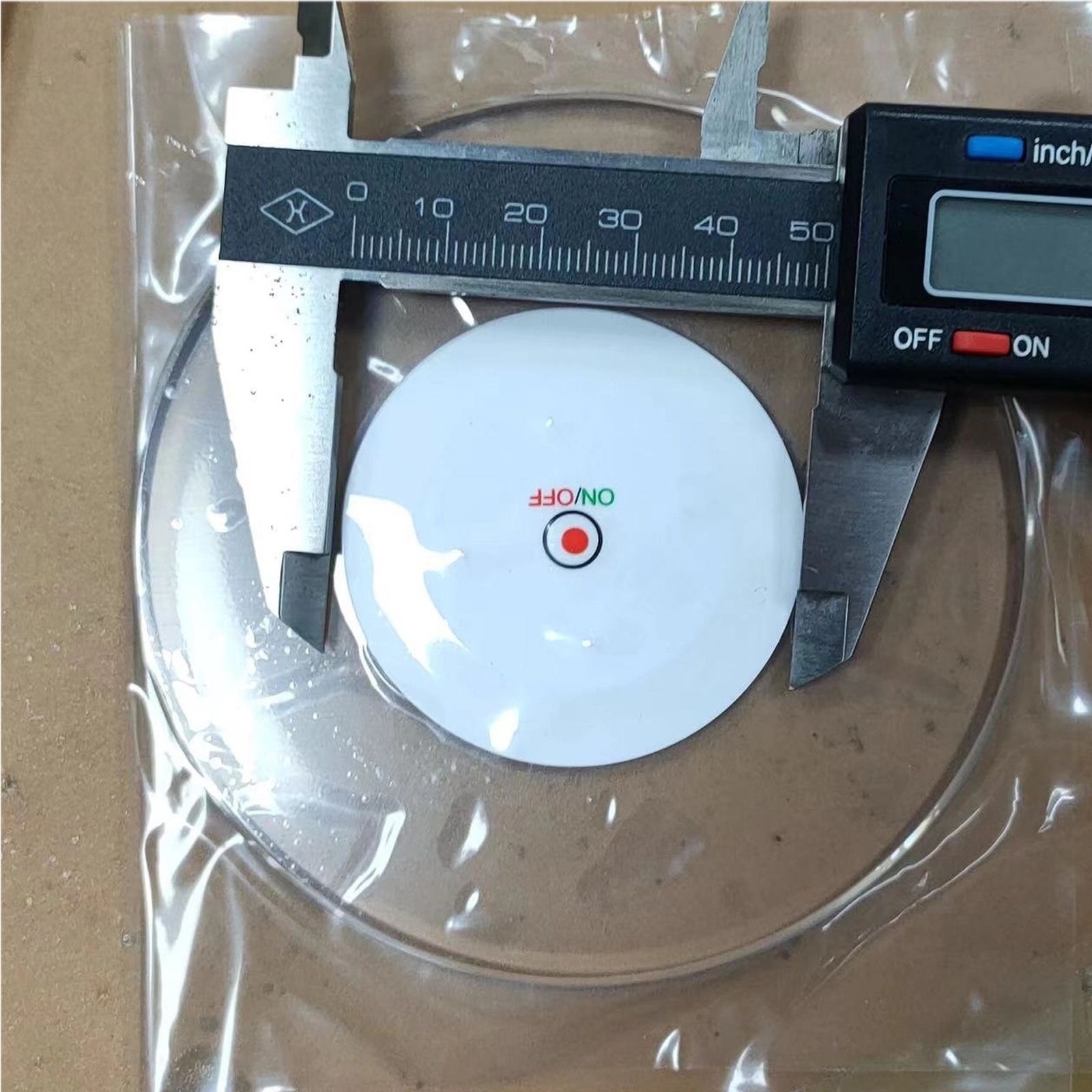 4" Round Acrylic Coasters With Led 9