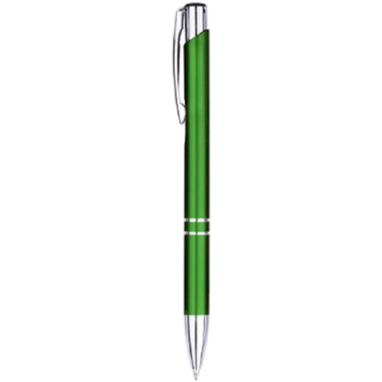 Executive Quality Ballpoint Pen w/Reflective Aluminum Barrel 1