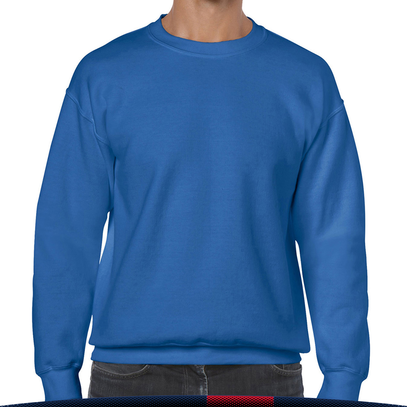 Gildan® 7.75 oz. Men's Cotton Crewneck Sweatshirts 1