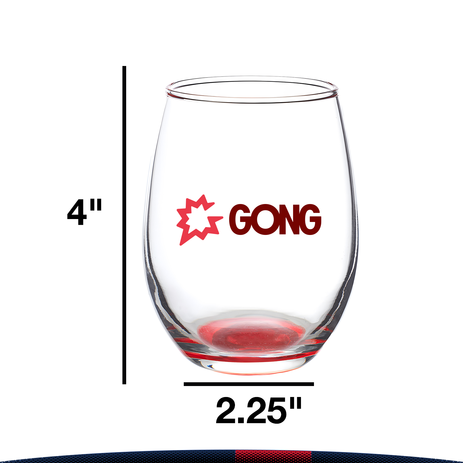 9 oz. Arc Stemless Wine Glasses 6