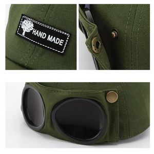 Vintage Pilot Sunglasses Baseball Cap 2