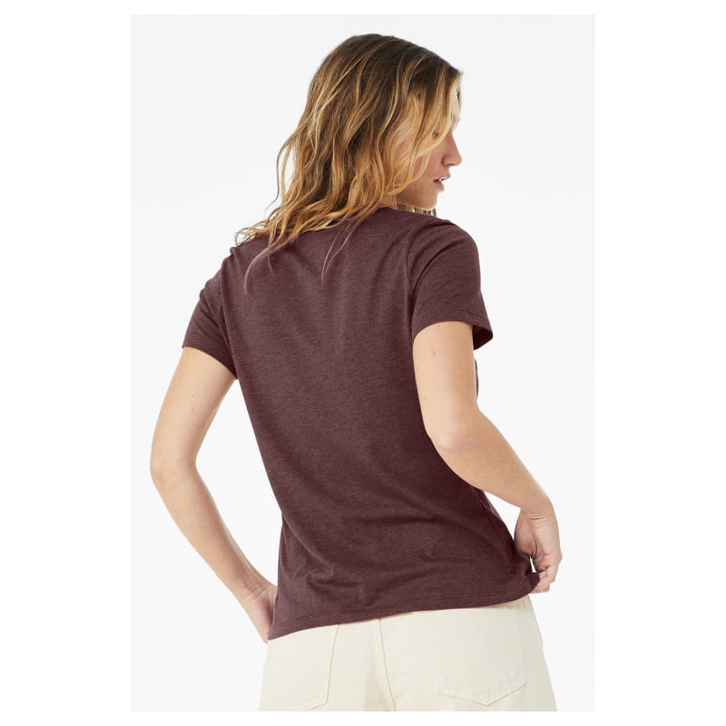 Bella + Canvas Ladies' Relaxed Heather CVC Short-Sleeve T-Shirt 76
