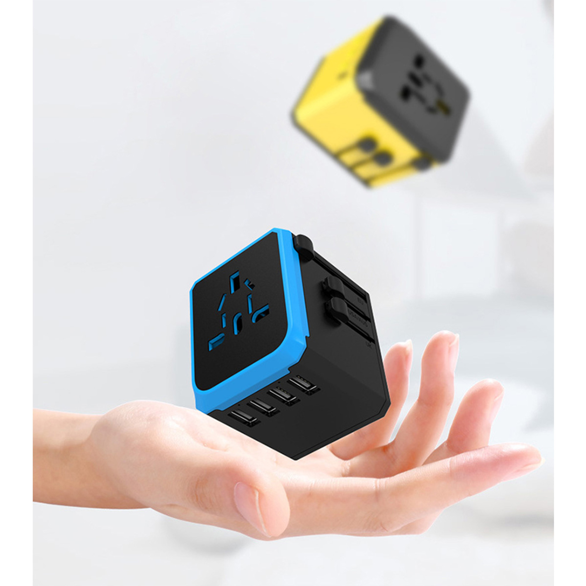 Universal Travel Adapter with USB & Type-C PD Charger 5