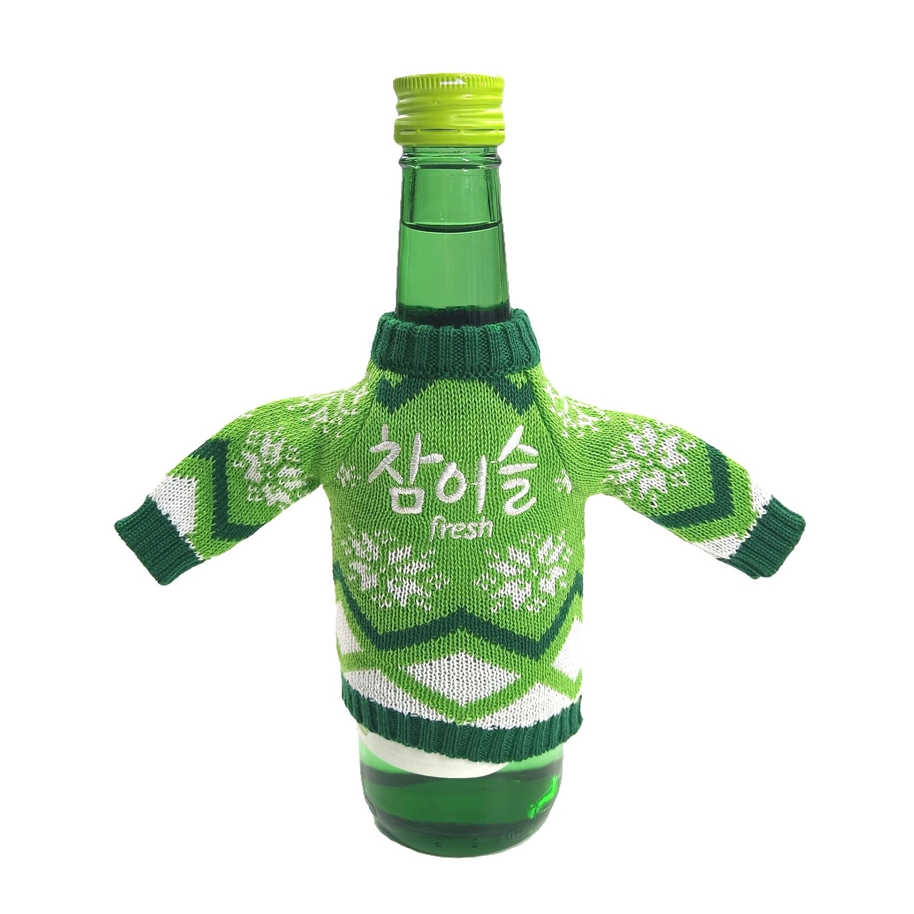 Christmas Wine Bottle Sweater Covers 3