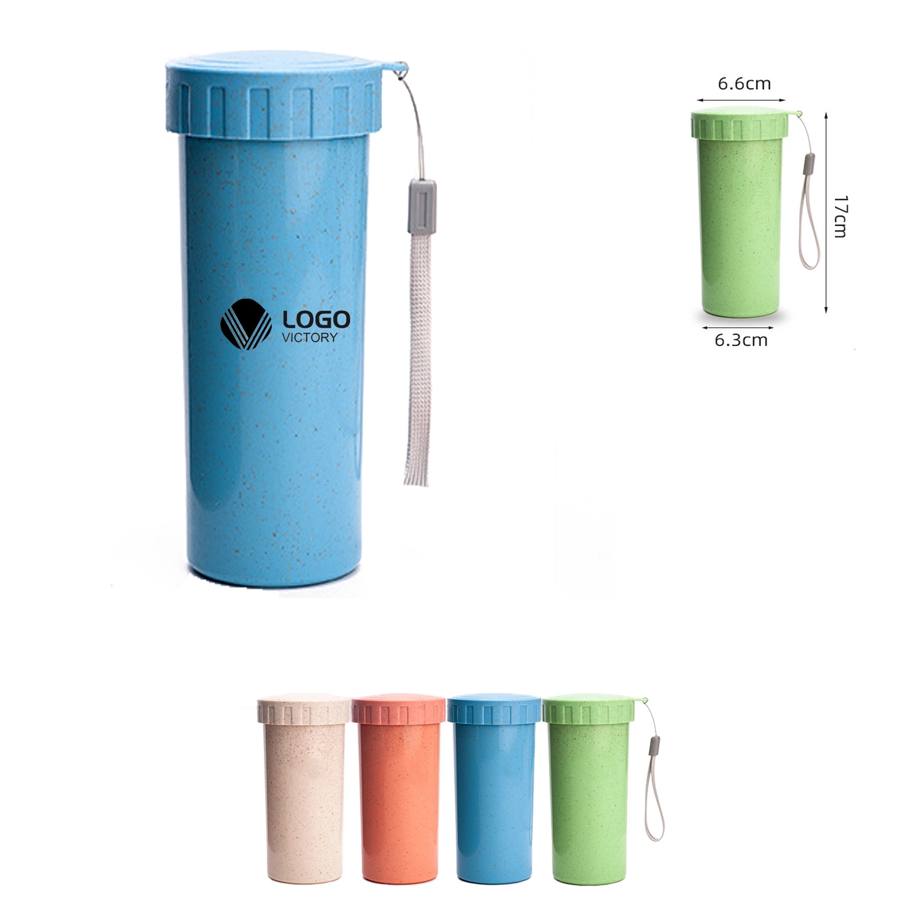 14 oz Wheat Fiber Drinking Cup 8