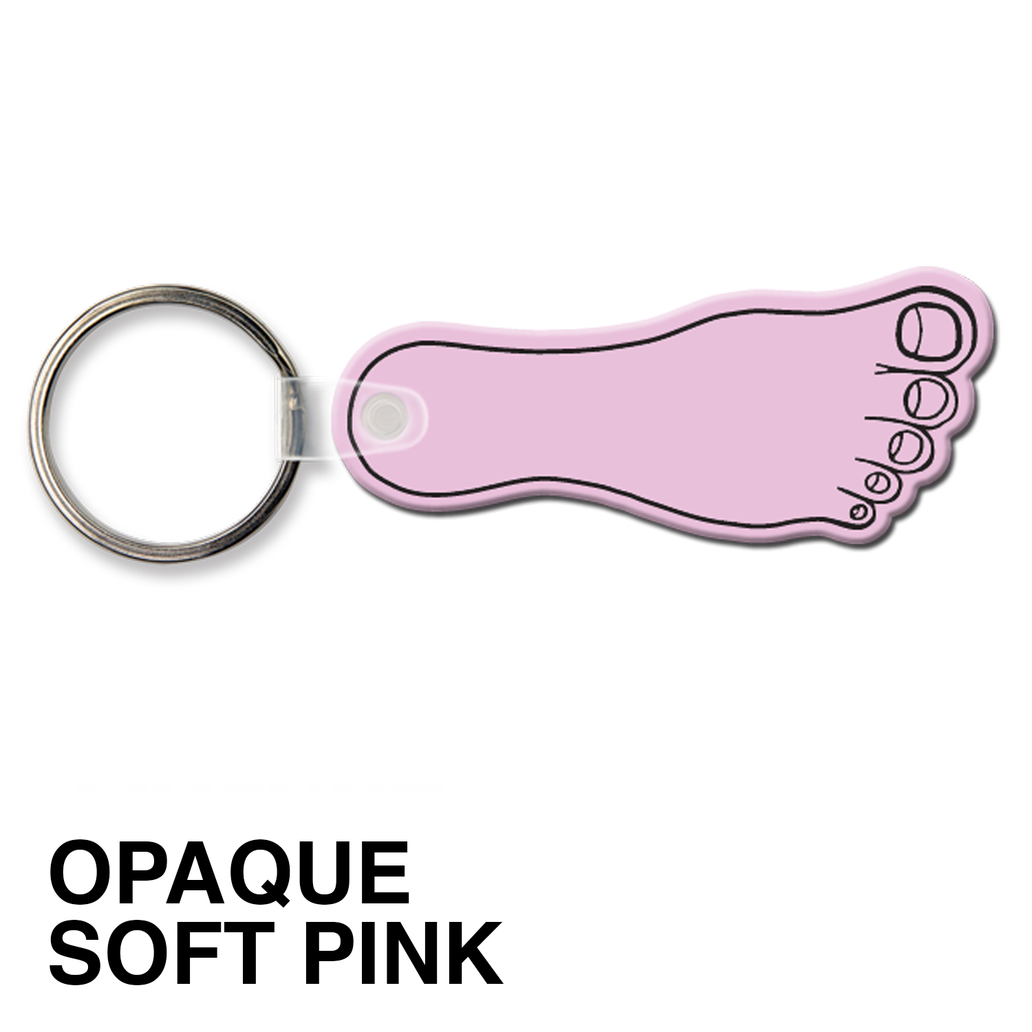 Foot Key Tag (Spot Color) 11
