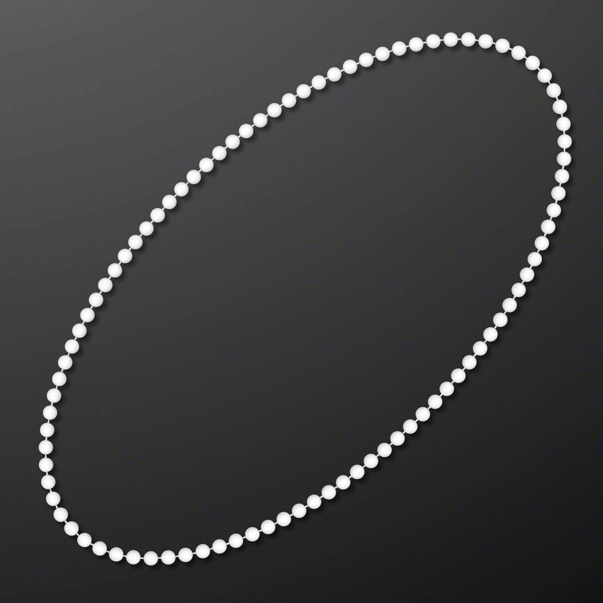 7MM 33" Round Beaded Necklaces 5