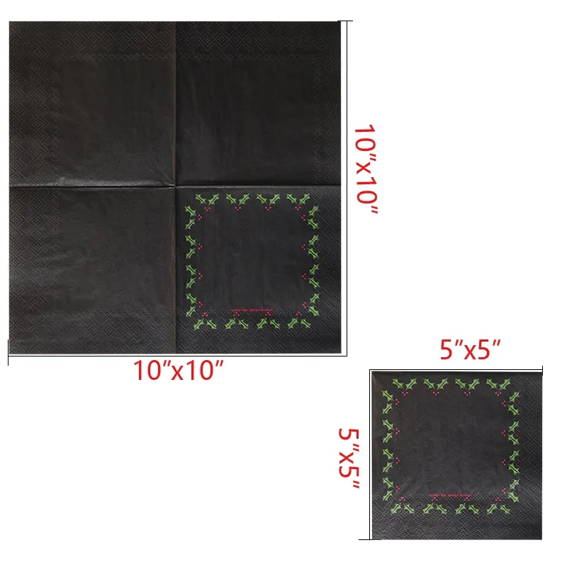 5"x5" 3-Ply Napkins 2