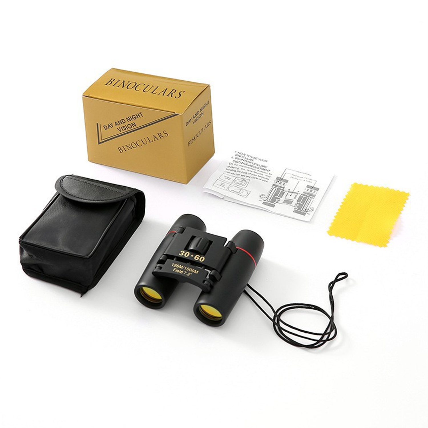 Foldable Plastic Binoculars 4