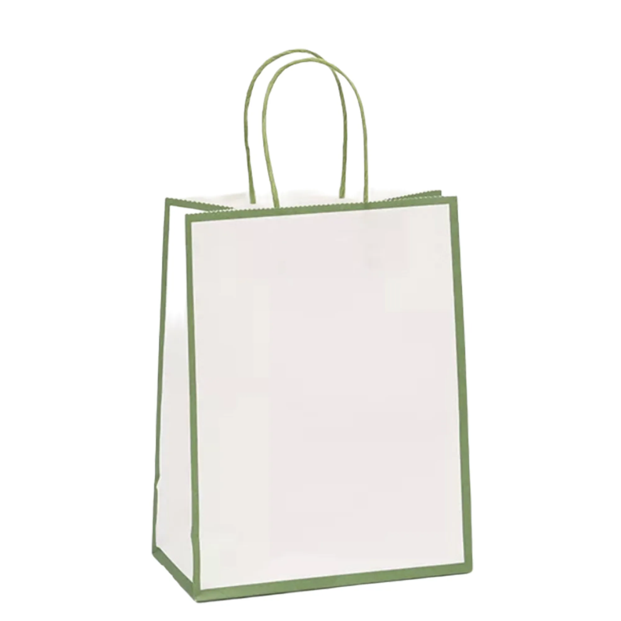 MOQ 100 PCS Kraft Paper Handbag 2