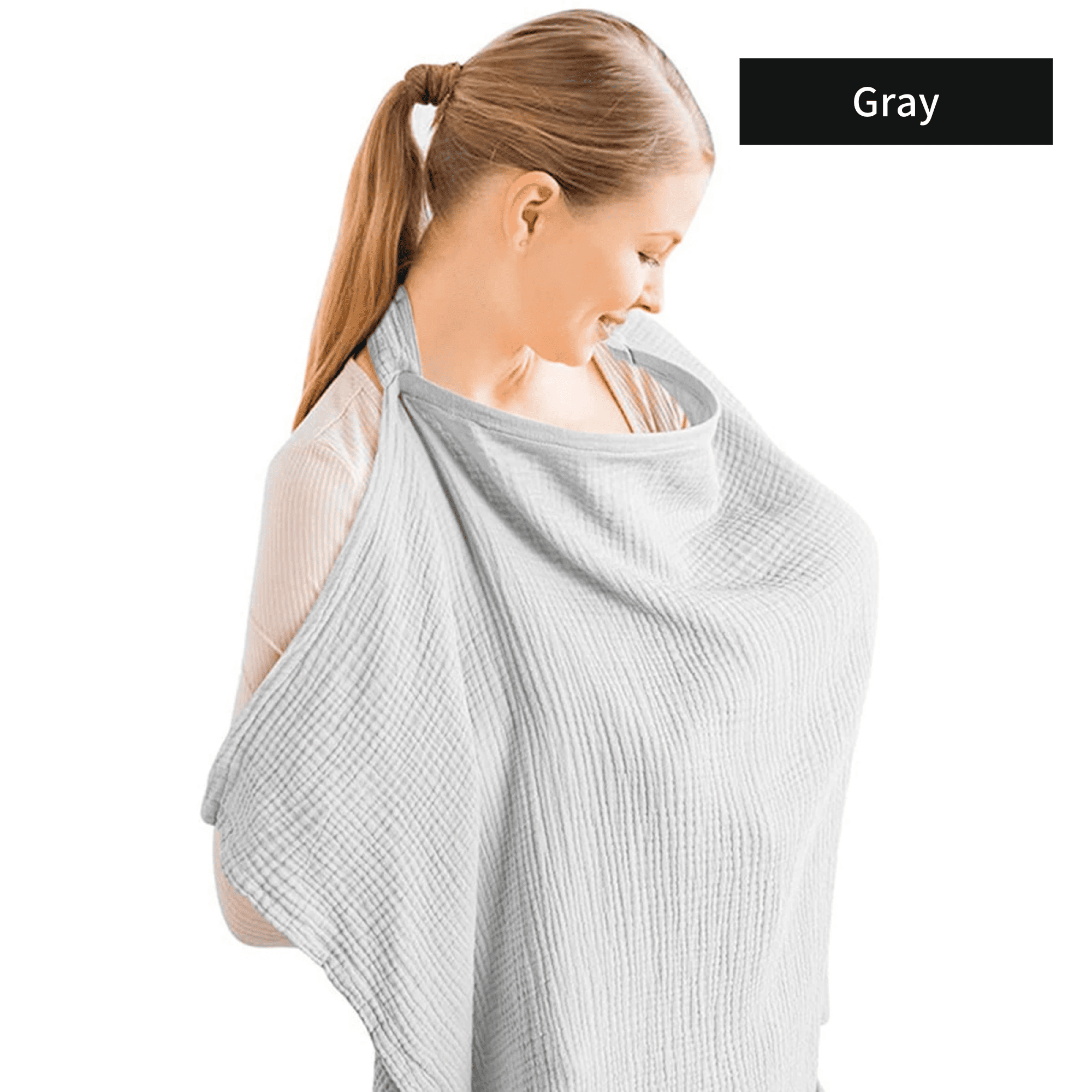 Soft Muslin Nursing Wrap 5