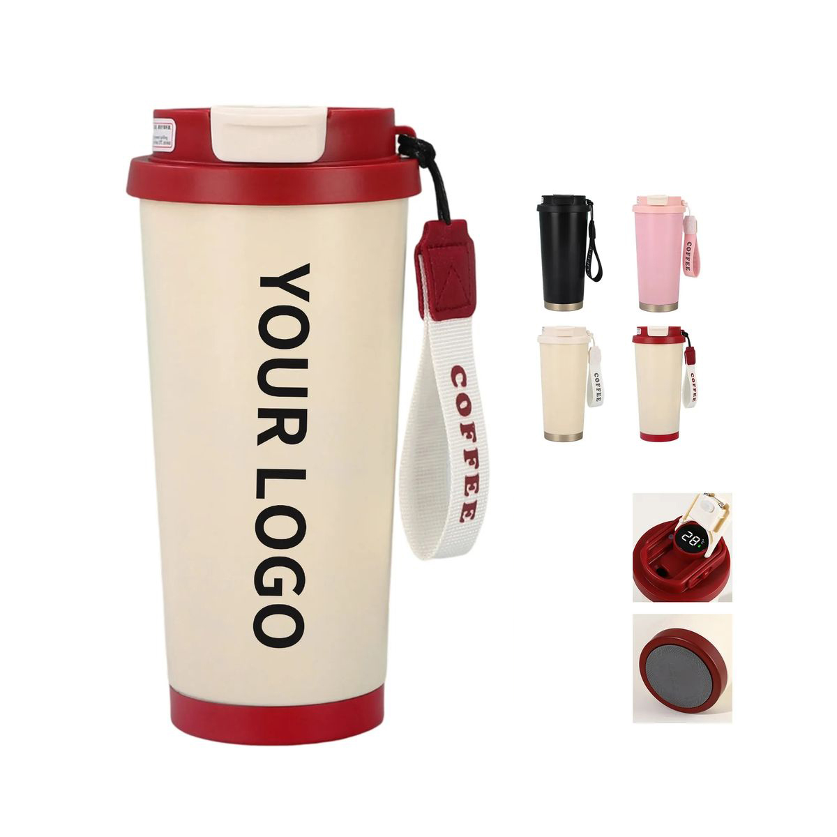 Stainless Steel Coffee Cup with Corrosion Resistant Body 3