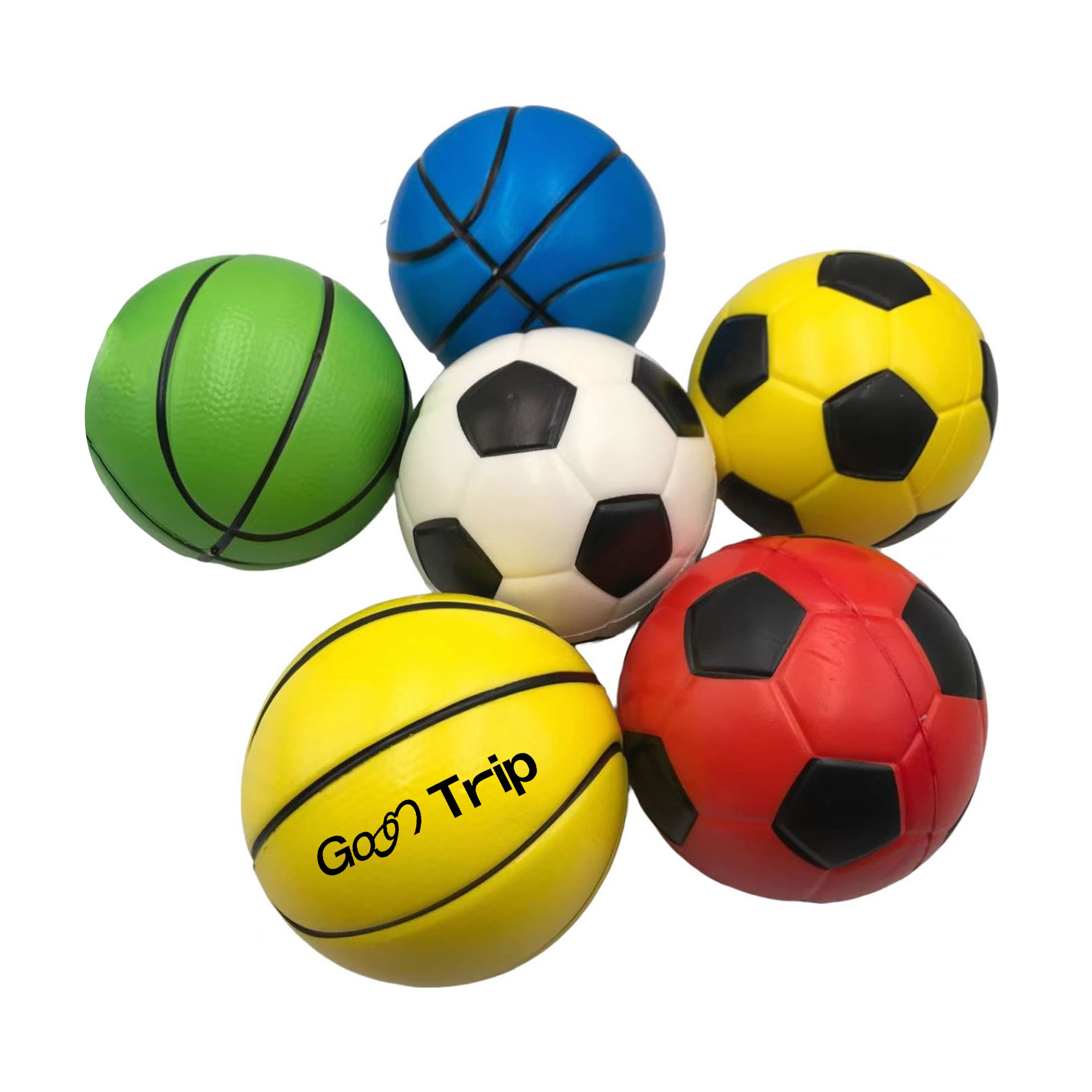 5" Football Basketball Stress Ball 4