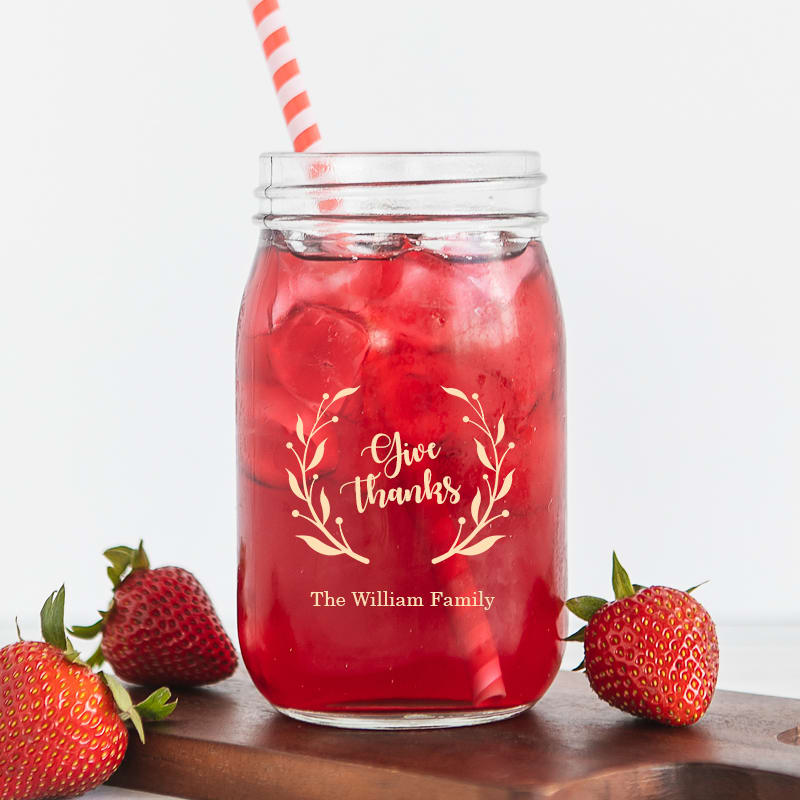 16 Oz Drinking Glass Mason Jars 7