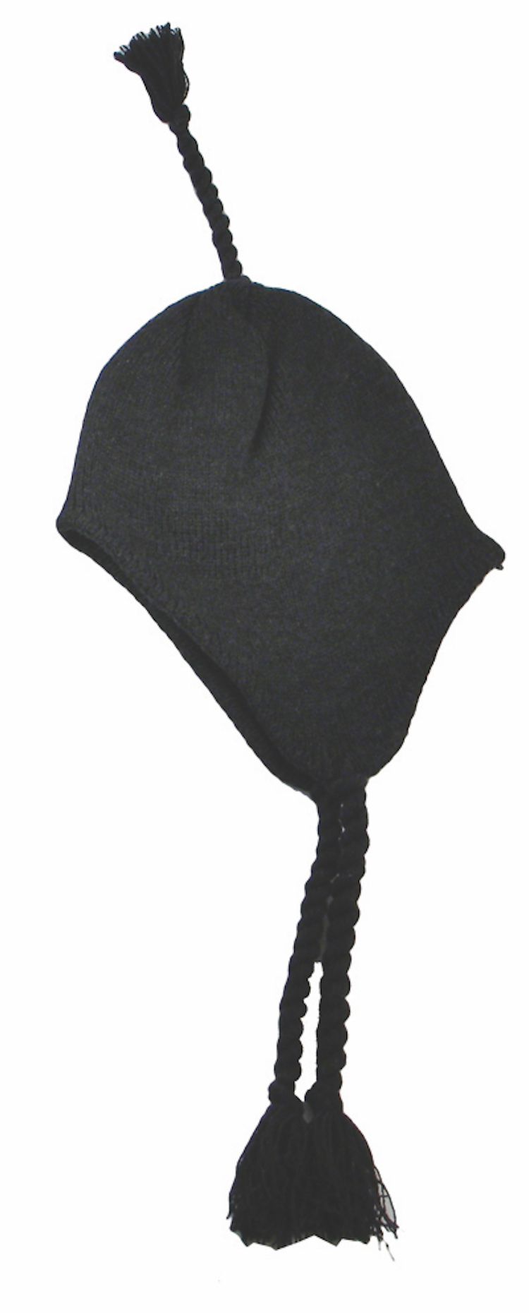Knit Hat w/Ear Flaps & Tassel 7