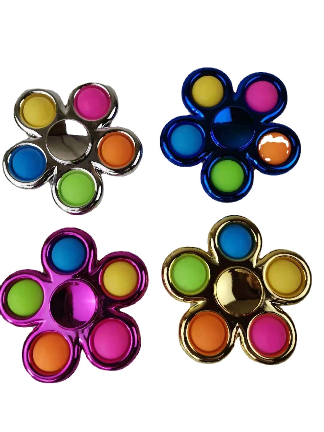 Push Pop It Fidget Toy Anti-Stress Dimple Spinner 2