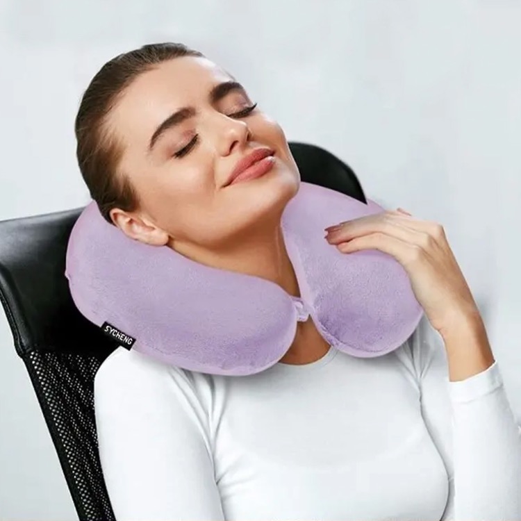 Comfort Microbead Travel Neck Pillow 2