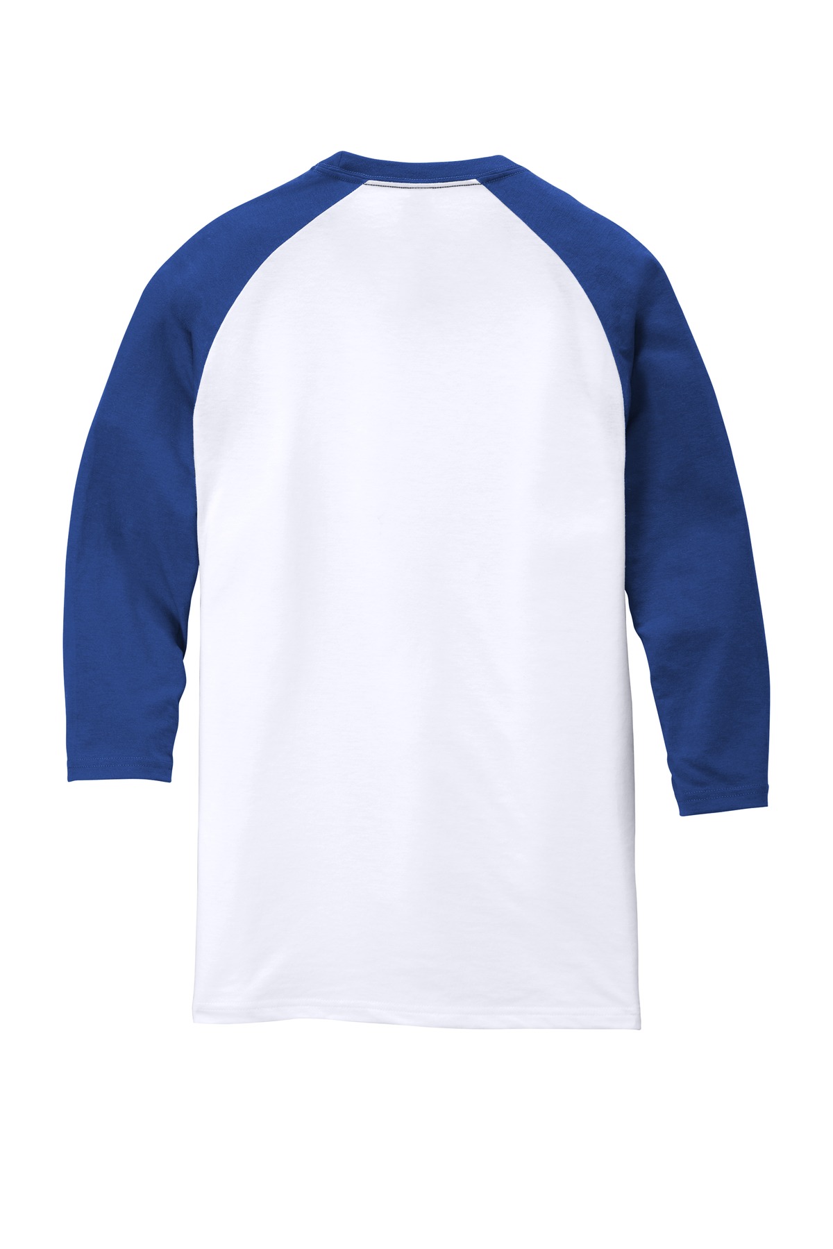 District Perfect Tri 3/4-Sleeve Raglan. DM136 32